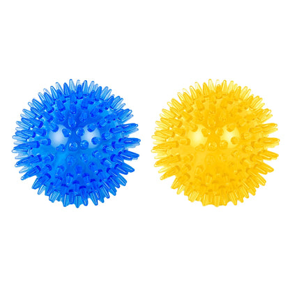 Bite Resistant Pet Chew Ball Toys for Small Large Dogs Elastic Buoyant Squeaky Puppy Big Dog Toy Border Shepherd Collie Supplies