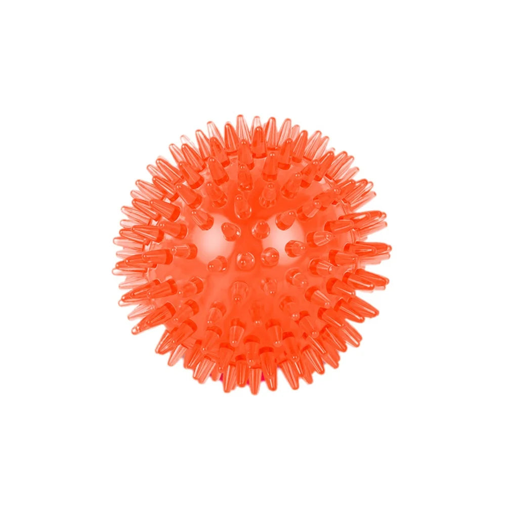Bite Resistant Pet Chew Ball Toys for Small Large Dogs Elastic Buoyant Squeaky Puppy Big Dog Toy Border Shepherd Collie Supplies